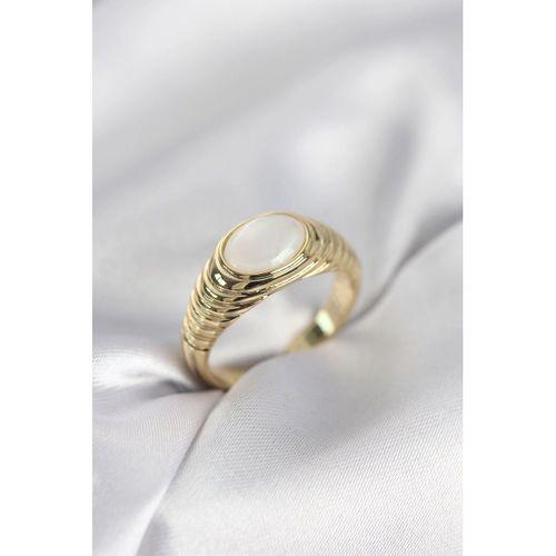 Gold Renk Vintage Model Kadın Yüzük