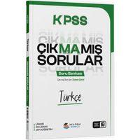 KPSS Türkçe Çıkmamış Sorular Soru Bankası Akademi Denizi