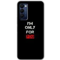 Tecno Camon 18 Kılıf HD Desen Baskılı Arka Kapak+Temperli Cam - For You