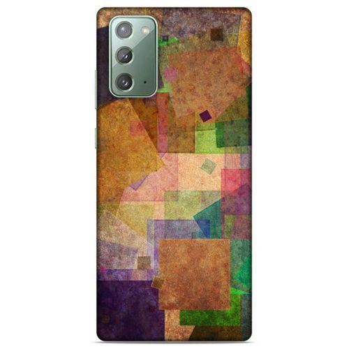 Lopard Samsung Galaxy Note 20 Uyumlu Kılıf Soyut Sanat (37) Baskılı Silicone Cover