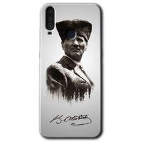 General Mobile GM 10 HD Baskılı Kılıf + 9D Tam Ekran Koruyucu - Mustafa Kemal Atatürk