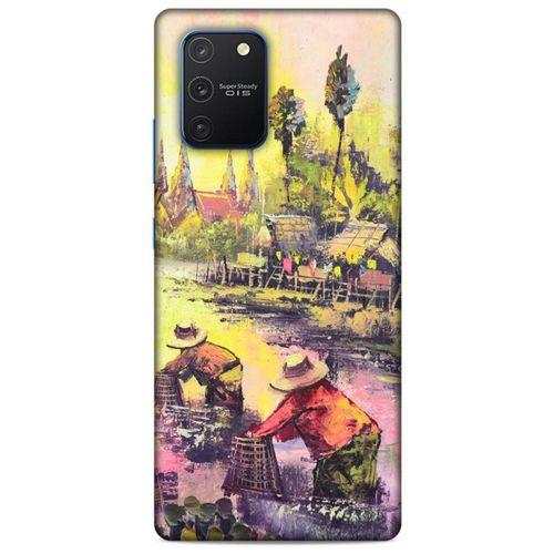 Cityx (14) Samsung Galaxy S10 Lite Kılıf Silikon Kapak Desenli