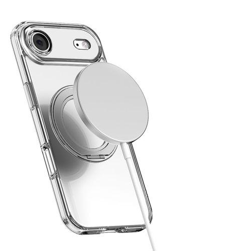 Apple iPhone 17 Air Kılıf M-safe Şarj Özellikli Standlı Airbag Tasarımlı Mutural Fresh Serisi Kapak