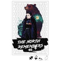 Game of Thrones Lyanna Mormont O Norte se lembra Puzzle