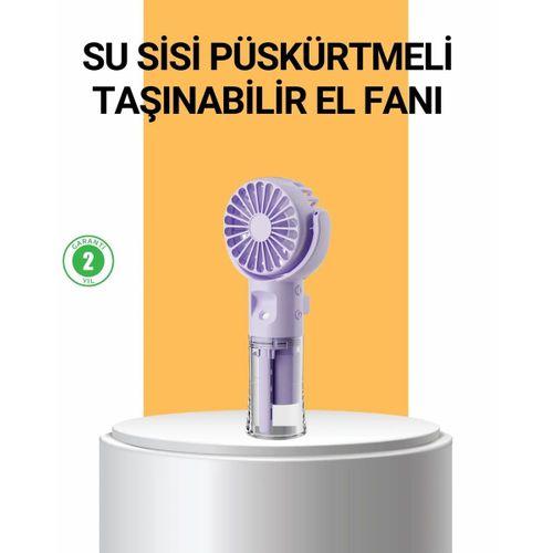 Taşınabilir Şarjlı Su Buharlı Mini Klima Fan
