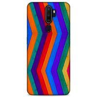 Lopard Oppo A5 2020 Uyumlu Kılıf Wood'X (25) Antişok Kapak Baskılı
