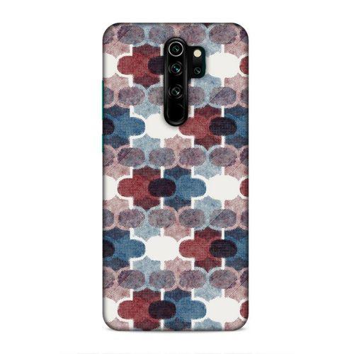 Xiaomi Redmi Note 8 Pro Uyumlu Kılıf Romans (7) Telefon Kılıfı Bordo Mavi