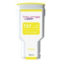 Feyink® HP 727 Yellow (Y) Orijinal Mürekkep Dolumlu Feyink Kartuş 300 ml Sarı, Uyumlu: HP DesignJet T795, T1300, T1200, T2300