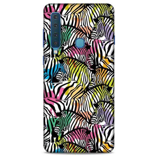 Animax Colorful Zebra Samsung Galaxy A9 2018 Kılıf Desenli Silikon