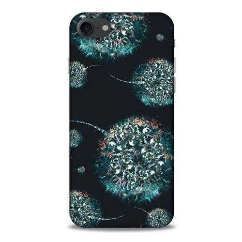 Y.Liva-2021 Özel Seri Siyah Soyut-9 Apple Iphone 8 Kılıf Silikon Kapak