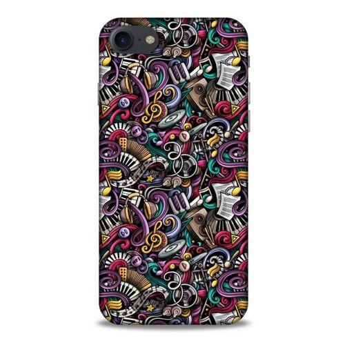 Graffitix (4) Desenli Silikon Kapak Apple Iphone 7 Kılıf