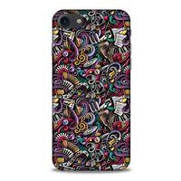 Graffitix (4) Desenli Silikon Kapak Apple Iphone 7 Kılıf