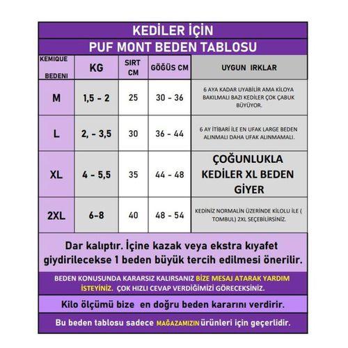 Pinky Pie Pembe Kedi Montu Kışlık Ceket