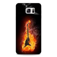 Lopard Samsung Galaxy Note 5 Uyumlu Kılıf FireX (12) Koruyucu Silikon Elektro Gitar