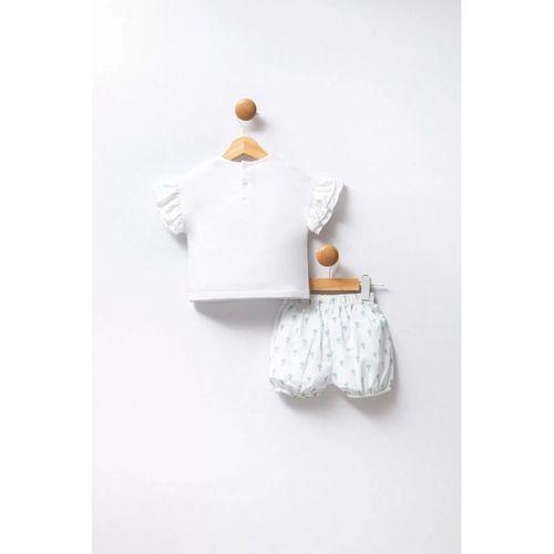 U.s Polo Bebek 2'li Takım Usb2442 Beyaz