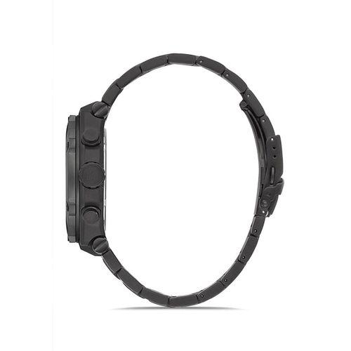 Momentus SM354B-04KM Quartz Çelik Siyah 47 mm Erkek Saat