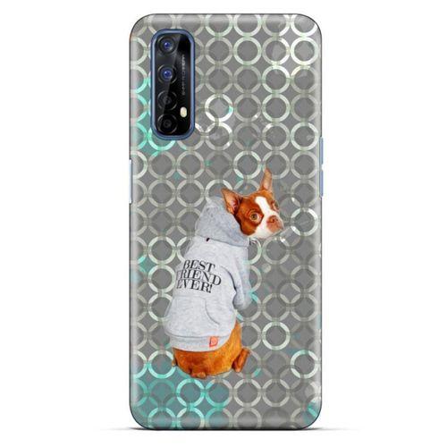 Oppo Realme 7 Kılıf Köpek Kıyafetleri (44) Tough Armor Kılıf Boston Terrier Eşofman