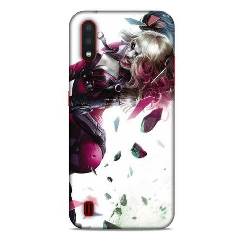 Samsung Galaxy A01 Uyumlu Kılıf Harley Quinn (17) Tasarım Kılıf Kayısı