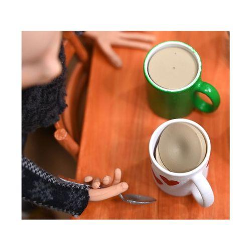 Kahve Fincanı V2 Stopmotion İçin (Bu ürün Sadece Plastik parçadır - Almadan Önce Soru Sorabilirsiniz)