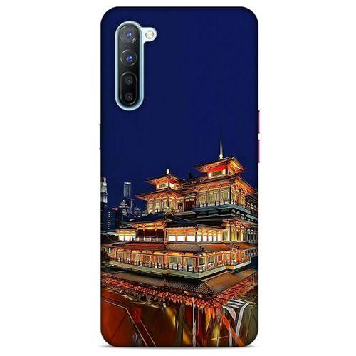 Oppo Reno 3 Kılıf Dünya Mimarisi (48) Bumper Kılıf Chinatown