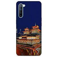 Oppo Reno 3 Kılıf Dünya Mimarisi (48) Bumper Kılıf Chinatown