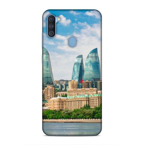 Samsung Galaxy A11 Uyumlu Kılıf Azarbaijan (4) Koruma Kılıfı Alev Kuleleri