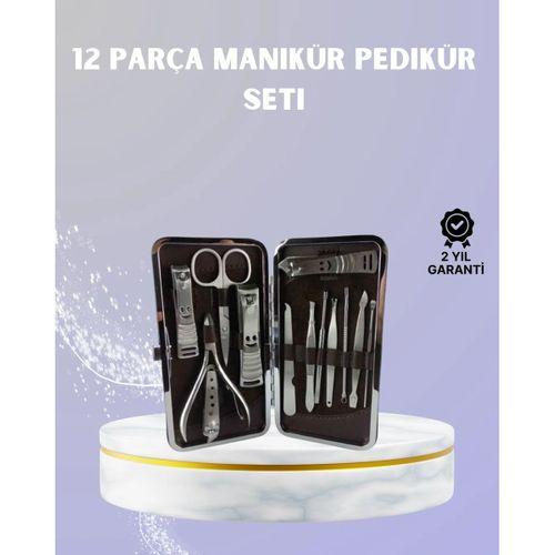 Seyahat İçin Taşınabilir Deri Çantalı Bakım Seti