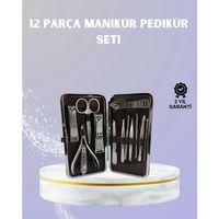 Seyahat İçin Taşınabilir Deri Çantalı Bakım Seti