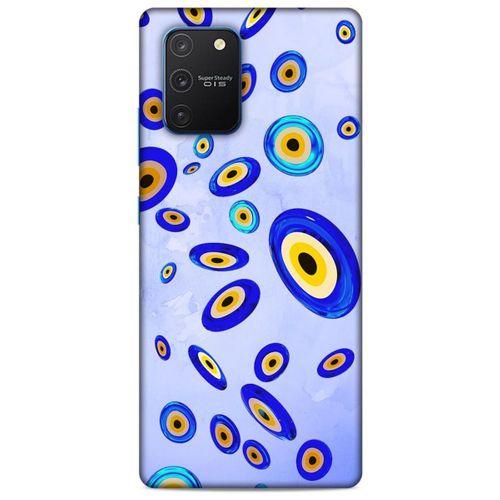 Nazarium (41) Desenli Silikon Kapak Samsung Galaxy S10 Lite Kılıf