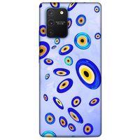 Nazarium (41) Desenli Silikon Kapak Samsung Galaxy S10 Lite Kılıf