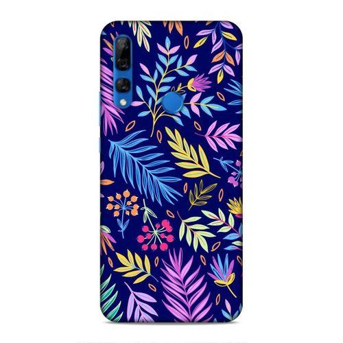 Huawei Y9 Prime 2019 Kılıf Mavi Bahar Arka Kapak Silikon Koruma Full Koruyucu