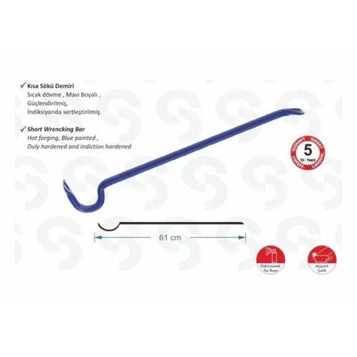 Sk 6000 Kısa Sökü Demiri - 1200 Gr, 61cm