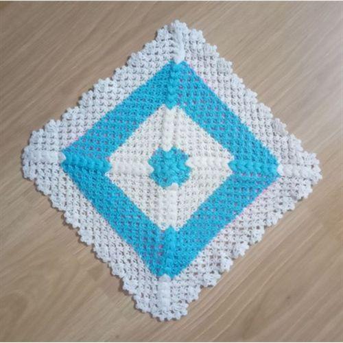 El İşi Pamuklu Banyo Lifi,El Örgüsü Mavi Beyaz Pembe Duş Lifi 26X26Cm