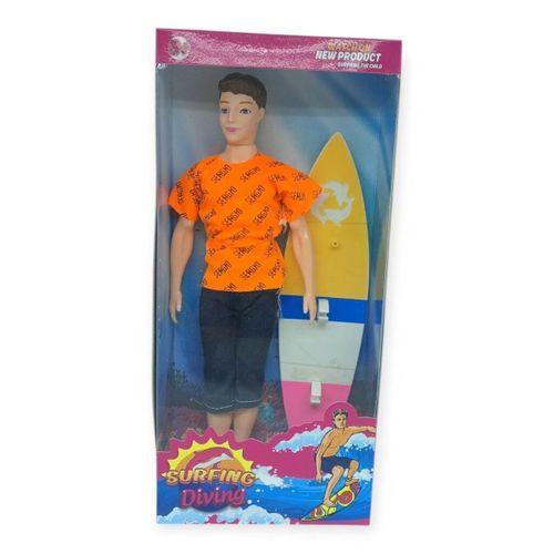 Sörfçü Bebek Sergio Sörf Tahtalı - Turuncu