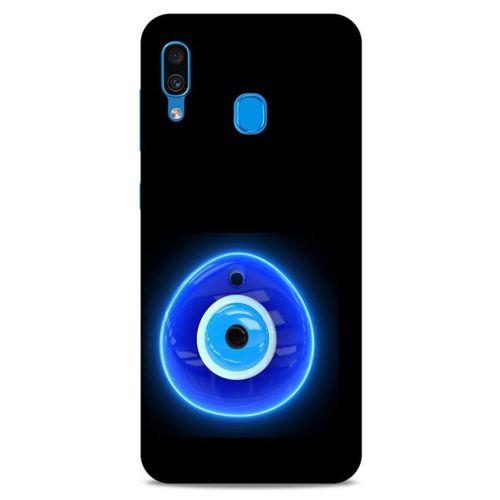 Nazarium (45) Desenli Silikon Kapak Samsung Galaxy A30 Kılıf