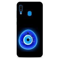 Nazarium (45) Desenli Silikon Kapak Samsung Galaxy A30 Kılıf