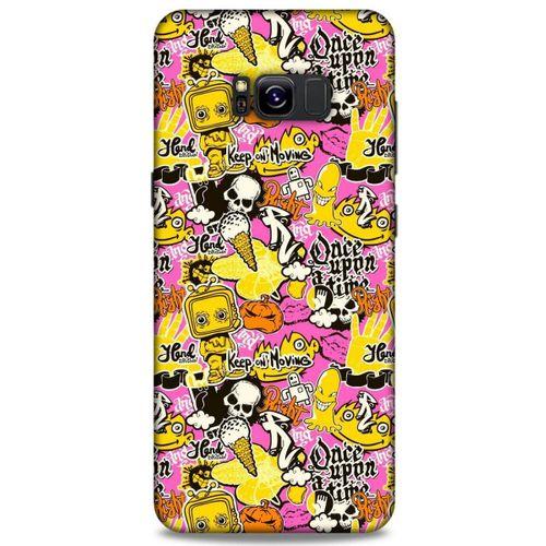 Graffitix (40) Desenli Silikon Kapak Samsung Galaxy S8 Plus Kılıf
