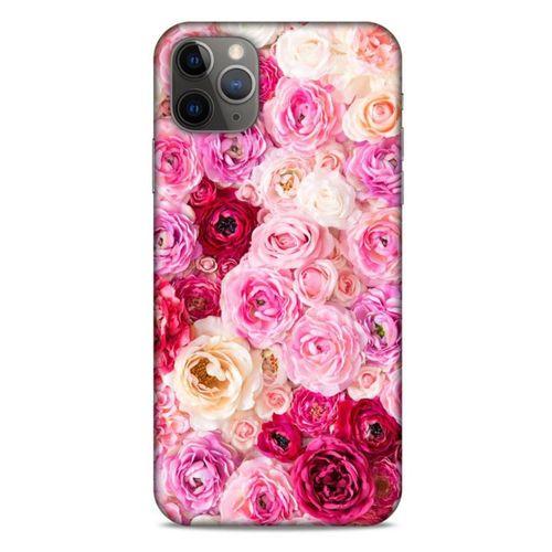 Lopard Apple Iphone 11 Pro Max Uyumlu Kılıf Bahar (47) Crystal Flex Kılıf Güller