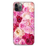 Lopard Apple Iphone 11 Pro Max Uyumlu Kılıf Bahar (47) Crystal Flex Kılıf Güller