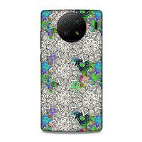 Lopard Xiaomi Redmi Note 9 5g Uyumlu Kılıf Graffitix (17) Tasarım Kılıf