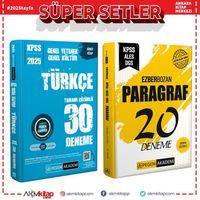 Pegem 2025 KPSS Türkçe ve Paragraf Deneme Seti 2 Kitap