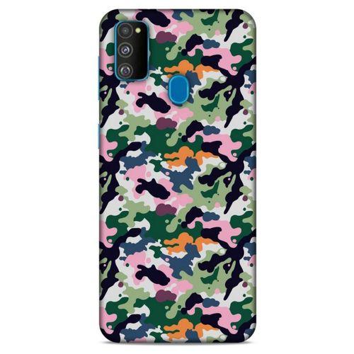 Kamuflaj 06 Samsung Galaxy M30s Kılıf Silikon Kapak