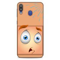 Emojix (55) Samsung Galaxy M20 Kılıf Silikon Kapak Desenli