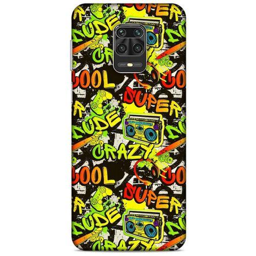 Graffitix (28) Desenli Silikon Kapak Xiaomi Redmi Note 9 Pro Kılıf