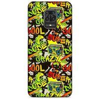 Graffitix (28) Desenli Silikon Kapak Xiaomi Redmi Note 9 Pro Kılıf