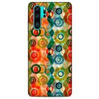 Huawei P30 Pro Kılıf Pastel Renkler (31) TPU Kılıf Kırmızı Yeşil