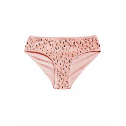 Pamuklu Geniş Kenarlı Likralı Desenli Bato Kadın Külot 7'li Paket