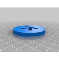 Kaspa Kripto Para Madeni Para Boş 3D Baskı (Bu ürün Sadece Plastik parçadır - Almadan Önce Soru Sorabilirsiniz)