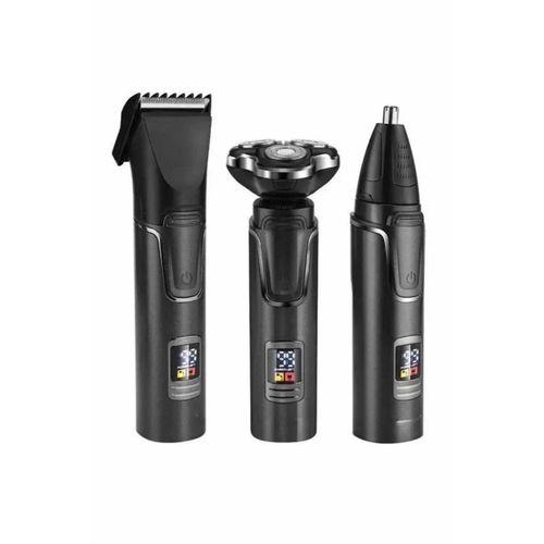 Yüksek Performanslı 3 Başlıklı Profesyonel Şarjlı Islak Ve Kuru Kullanıma Uygun