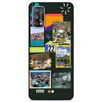 Lopard Oppo Realme 7 Pro Uyumlu Kılıf Şehirli ※ (22) Edirne Tam Koruma Kılıfı